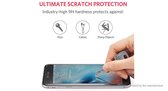 iPhone X / XS Hoesje - Transparant Anti Shock verstevigd Achterkant Case Backcover + Tempered 9H screenprotector Bescherm Glas voor iPhone X en XS