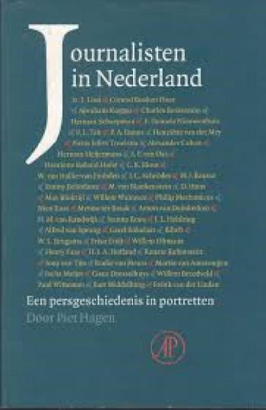 Journalisten In Nederland 1850 2000
