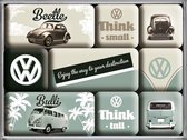 Volkswagen Think Small Think Tall Magneet set