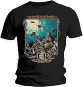 A Perfect Circle - The Depths Heren T-shirt - S - Zwart