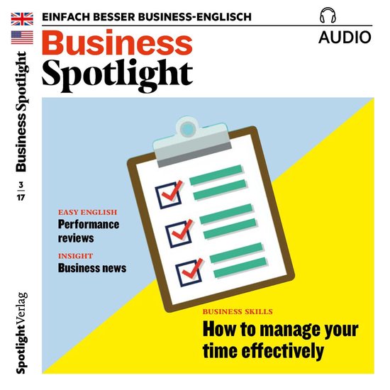 Business-Englisch lernen Audio - Effektives Time-Management - cover