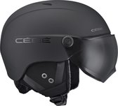 Cébé Contest Vision Skihelm Met Vizier - 2019 - Matte Black - Grey Ultra Black Cat.3 -Maat L