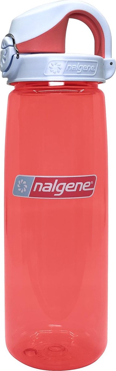 Nalgene OTF - drinkfles - 24oz - BPA free - SUSTAIN - Coral w/Frost Coral