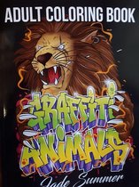 Graffiti Animals An Adult Coloring Book - Jade Summer - Kleurboek voor volwassenen