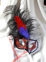 Eclectus papagaai - Rood, paars en Zwart Masker