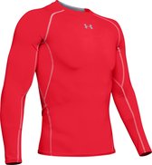 Under Armour HG Armour LS Sporttrui Heren - Rood - Maat XL