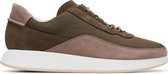 Clarks Originals Kiowa Pace Heren Sneakers - Olive Combi - Maat 43