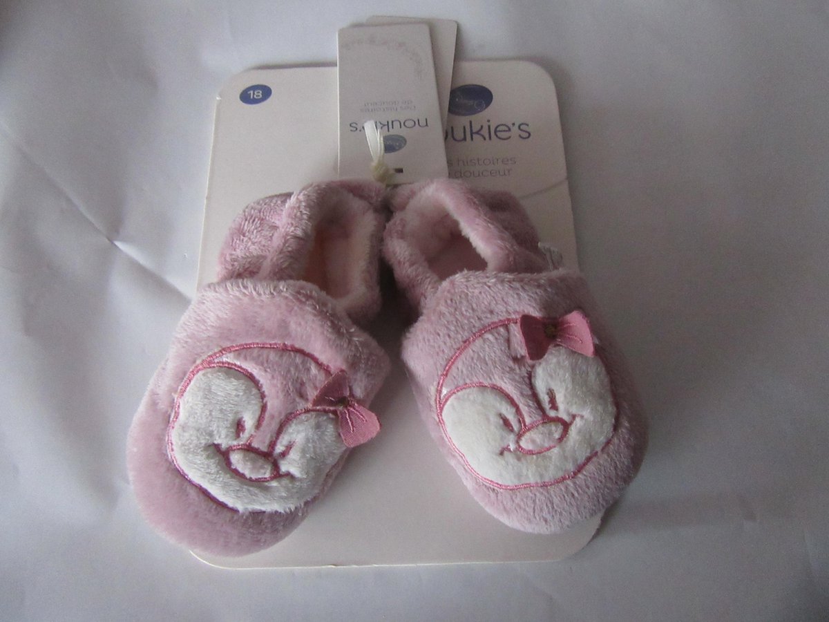 chaussons noukie's rose, taille 18 | bol