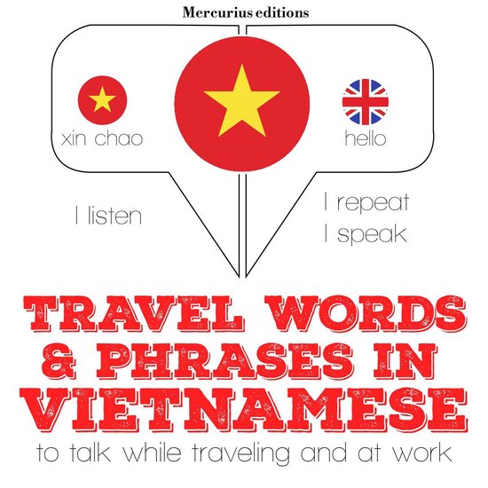 Travel words and phrases in Vietnamese - cover