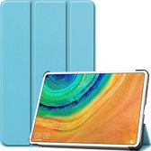 Huawei MatePad Pro 10.8 Tri-Fold Book Case - Licht Blauw
