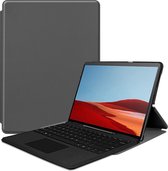 Microsoft Surface Pro X hoes - Tri-Fold Book Case - Grijs