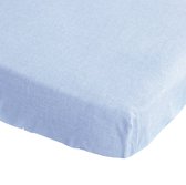 BINK Bedding Hoeslaken Bo Blue 70 x 150 cm