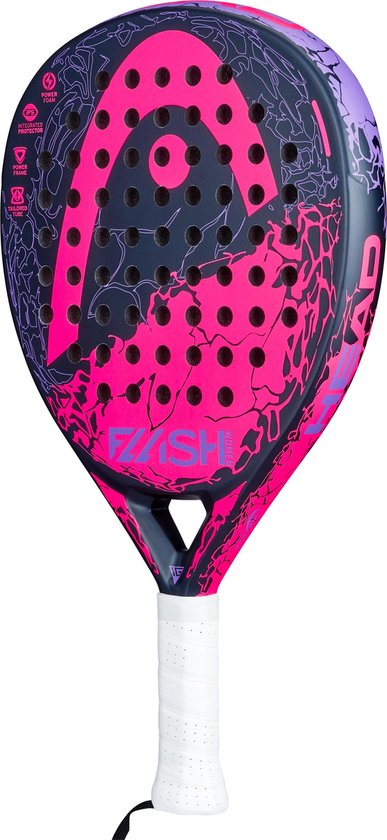 HEAD Flash Women Padel Racket | roze/donker paars | bol