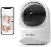 Wansview 1080P WIFI Smart Camera - Beveiligingscamera - HD Night Vision (nachtzicht) - Bewegingsdetectie – Spraakfunctie – Binnen camera WIFI – Slimme IP Camera - 360° draaibaar –
