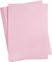 Colortime Carton A2 Rose Clair 10 Feuilles