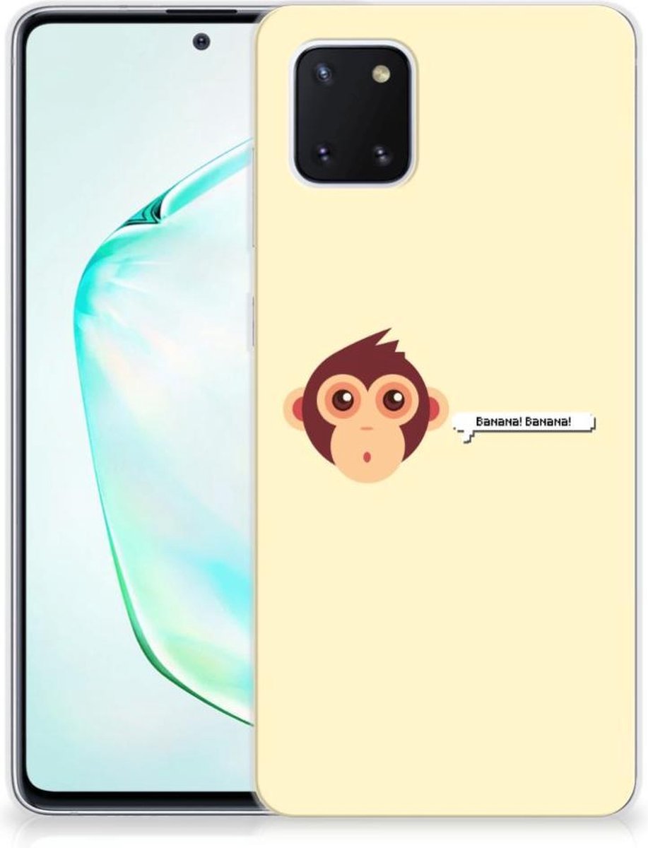 Samsung Galaxy Note 10 Lite Telefoonhoesje met Naam Monkey
