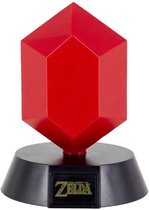 Paladone The Legend Of Zelda: Red Rupee Icon Light 10 Cm Rood