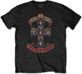 Guns N' Roses Kinder Tshirt -Kids tm 8 jaar- Appetite For Destruction Zwart