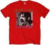 Frank Zappa Heren Tshirt -XL- Chunga's Revenge Rood