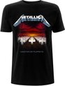 Metallica - Master Of Puppets Tracks Heren T-shirt - XL - Zwart