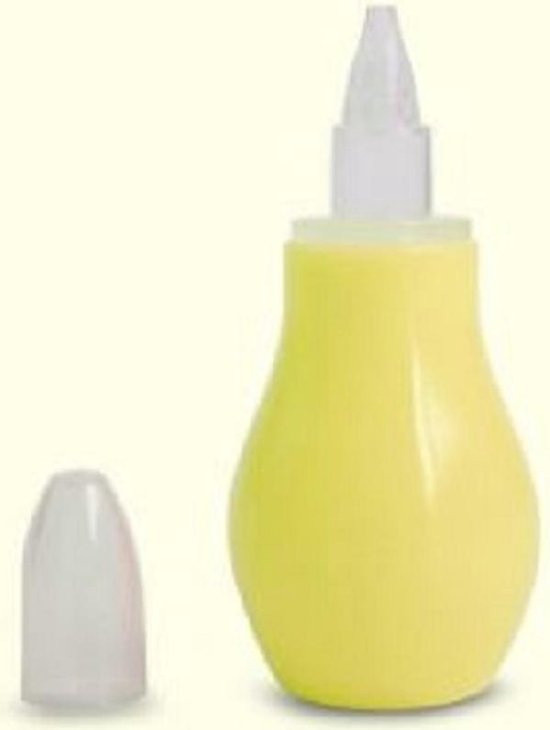 Neusreiniger voor Baby en Kind - Neuspompje - Nose Cleaner - Nasal Aspirator - Neuszuiger - Geel van Ekomedical — afbeelding 3