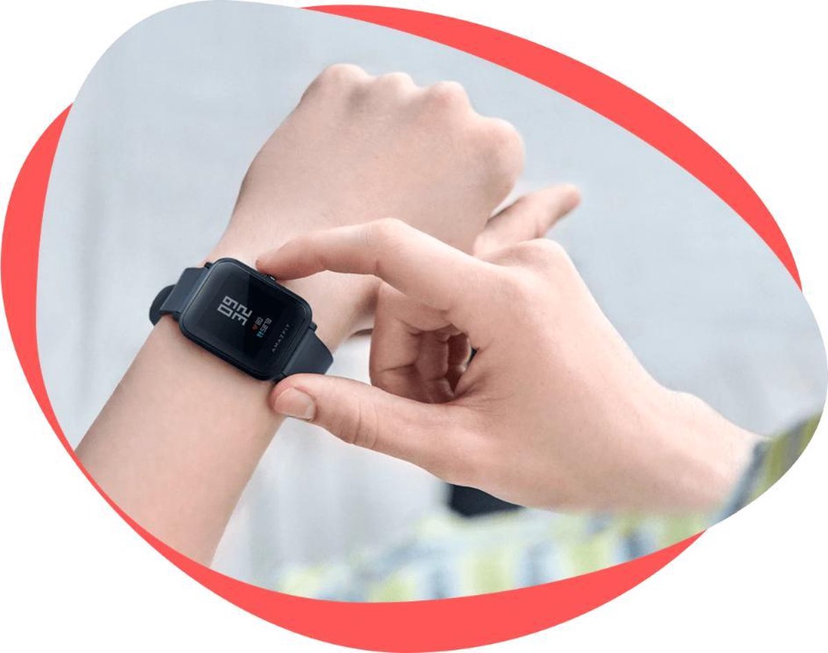 Huami Amazfit - Smartwatch - 38mm - Zwart | bol.com