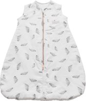 Bamboom Feather Slaapzak Wit 0-6 Mnd