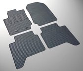AutoStyle Rubber matten passend voor Ford Ranger 2012- (4-delig + montagesysteem)