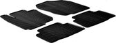 Gledring Rubbermatten passend voor Toyota Rav4 2WD/4WD 2013-2019 (T profiel 4-delig + montageclips)