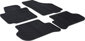 Gledring Rubbermatten passend voor Skoda Yeti 2013- (T profiel 4-delig + montageclips)