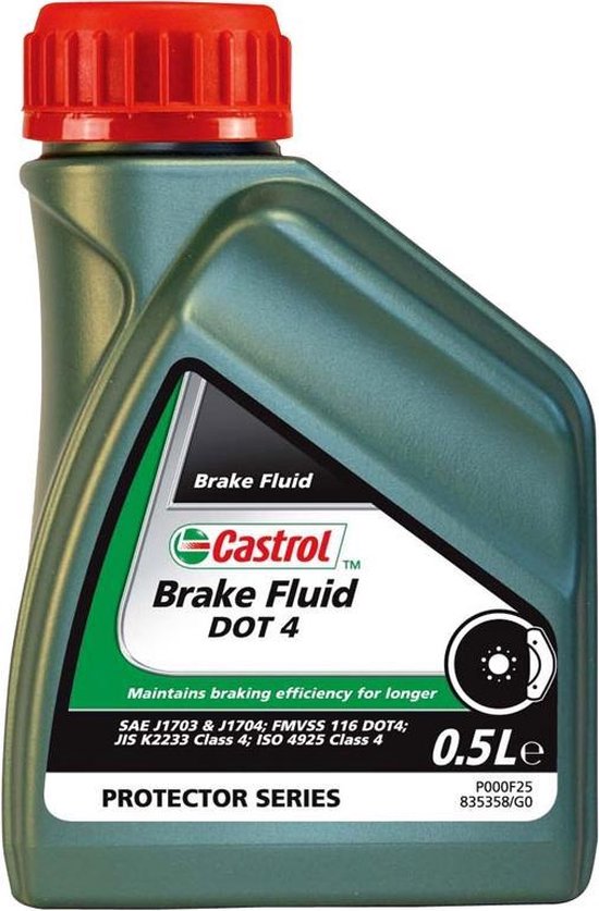 Castrol Brake Fluid Dot 4 500ML bol