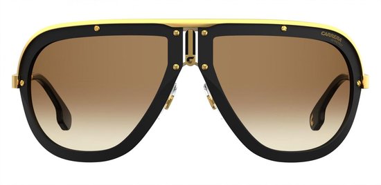 te rechtvaardigen Verstrooien lus Carrera Eyewear Zonnebril Americana 2m2/86 Unisex Zwart/goud | bol.com