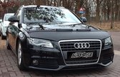 AutoStyle Motorkapsteenslaghoes Audi A4 B8 2008-2011 zwart