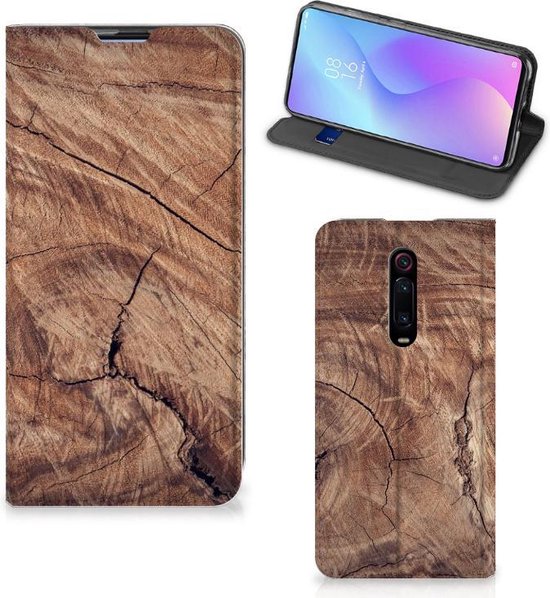 Étui Portefeuille Xiaomi Mi 9T Pro Book Tree Trunk