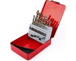 1-10 x 0.5mm HSS - 5% Cobalt Borenset