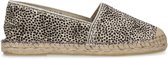 Manfield - Dames - Espadrilles met cheetahprint - Maat 36