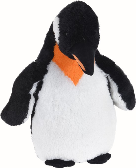 kruipen eigendom stikstof Pluche Koningspinguin knuffel 60 cm - reuzen knuffel - grote pinguïn -  kinderkamer | bol.com