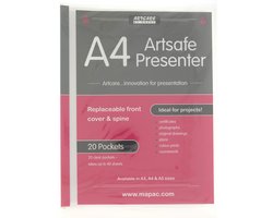 ArtCare Artsafe Presenter met 20 insteekhoezen A4