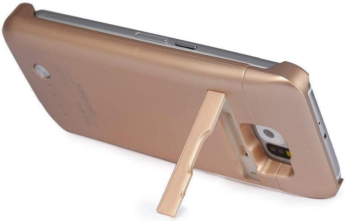 S6 Edge+-batterijhouder Coolead 4200 Mah Draagbare Opladerbehuizing Externe Batterij Power Bank-oplader Met Standaard Voor Samsung Galaxy ... – foto 3