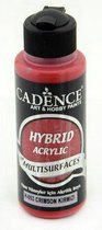 Cadence hybrid acrylic crimson red 120 ml