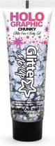 Holographic Chunky Glitter Face & Body Gel - Face jewels - Glitters gezicht - Festival make up - Intergalactic