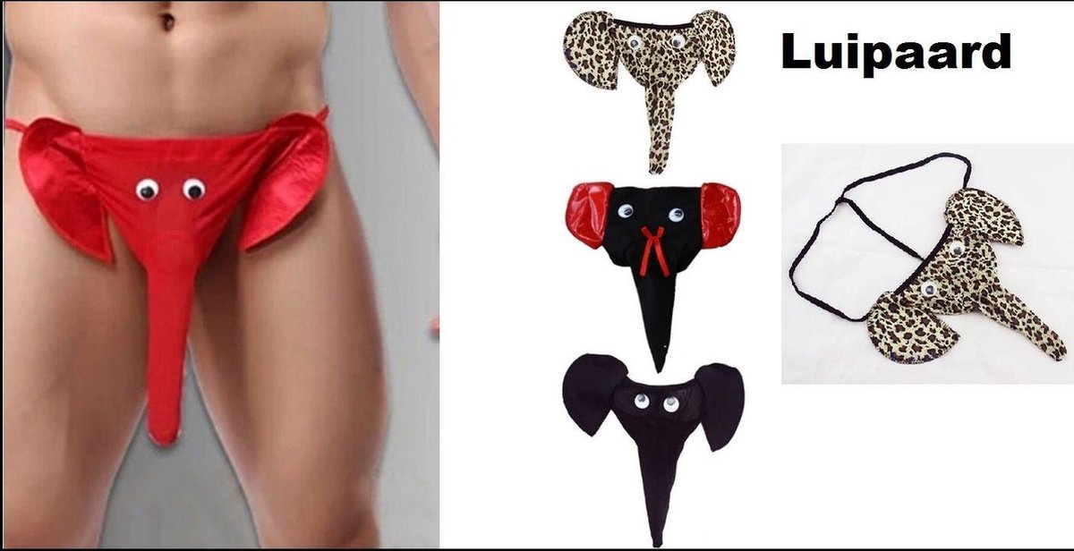 Olifant slip luipaard - Lingerie Erotische Ondergoed Sexy Ondergoed Kleding  fun | bol.com