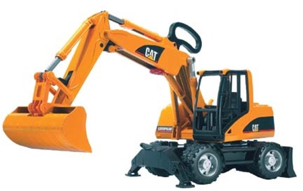 Bruder 02445 – Cat® Graafmachine op Wielen - Werkvoertuig — afbeelding 15