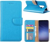 FONU Boekmodel Hoesje Samsung Galaxy S9 Plus - Turquoise