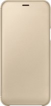 Samsung flip wallet - gold - for Samsung A600 Galaxy A6
