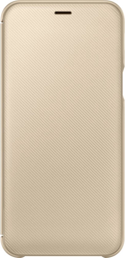 Originele Samsung Galaxy A6 2018 Wallet Cover - Goud