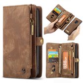 CaseMe Vintage Wallet Case Samsung Galaxy S9 - Bruin