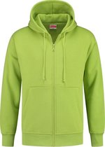 Workman Hooded Sweatvest Uni - 8419 lime green - Maat 3XL