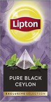 Lipton - Exclusive selection zwarte ceylon thee - 25 Pyramide zakjes