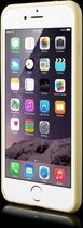Mobigear Hoesje geschikt voor Apple iPhone 6s Plus Telefoonhoesje Hardcase | Mobigear Crystal Backcover | iPhone 6s Plus Case | Back Cover - Geel